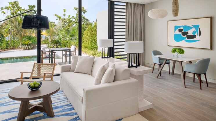 Al Marjan Beachfront Suite with Private Pool